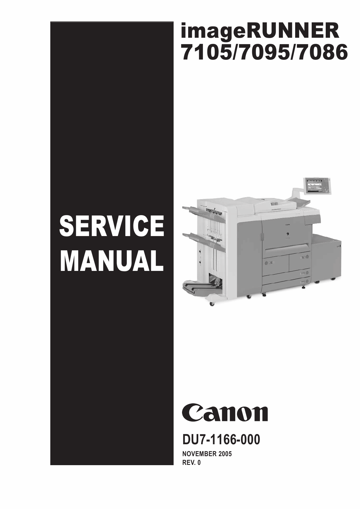 Canon imageRUNNER iR-7105 7095 7086 Parts and Service Manual-1